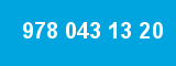 978 043 13 20